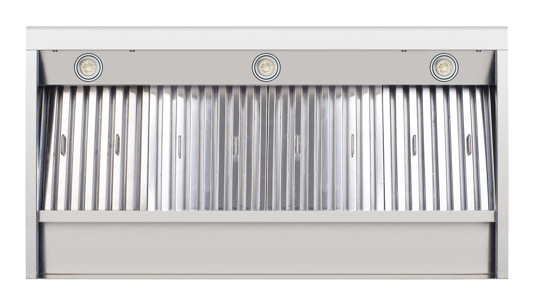 Hotte aspirante 1200 x 630 x 457 1680 L 0.269 kW Combisteel - vue 2 - Hotte Aspirante pro CHR - Cuistéo
