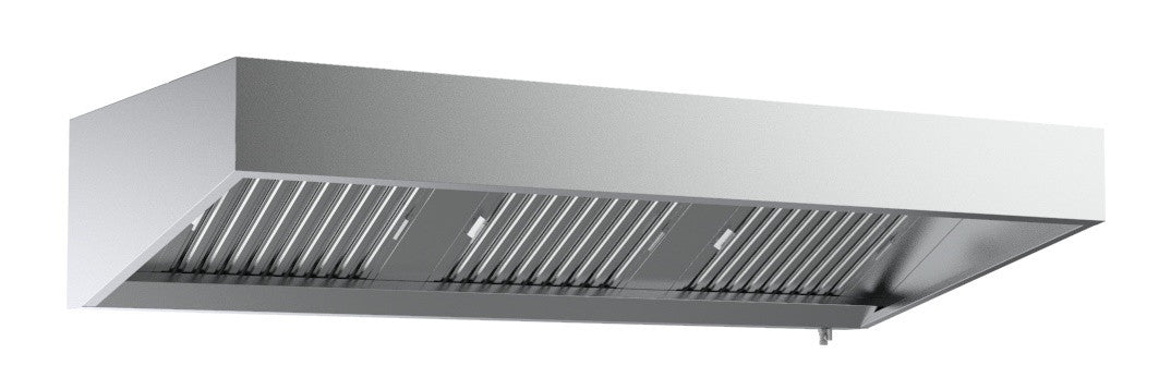 Hotte murale acier 1600mm 2 L Combisteel - Hotte Aspirante professionnel CHR - matériel cuisine pro - Cuistéo