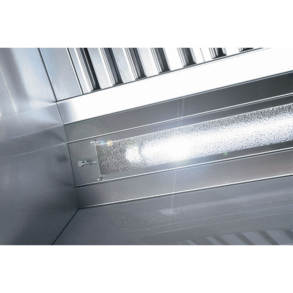 Hotte murale kubol 3000mm/ P 1300mm/ h 450mm - Diamond