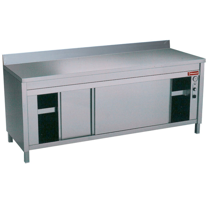 Table sur armoire chauffante- Diamond
