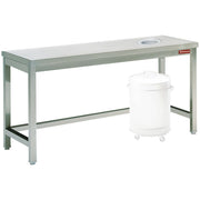 Table à débarrasser avec vide-ordure - Diamond