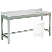 Table à débarrasser avec vide-ordure - Diamond