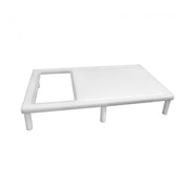 Table de découpe blanche polyéthylène - Caterchef