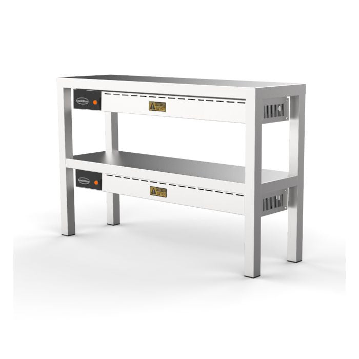 Etagère chauffante en céramique 2 niveaux 1000 - Combisteel