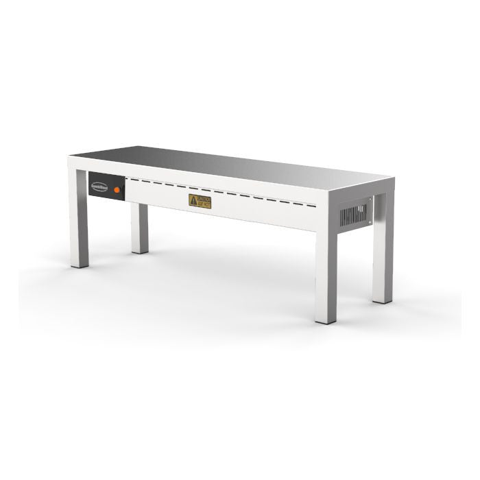 Etagère céramique 3 chauffages 1 Niveau 1200 - Combisteel