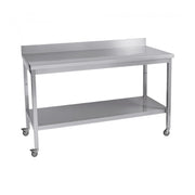 Table de préparation acier 200 cm - EMGA