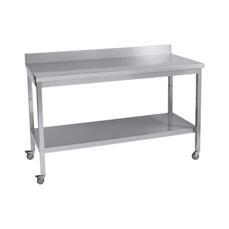Table de préparation acier 200 cm - EMGA