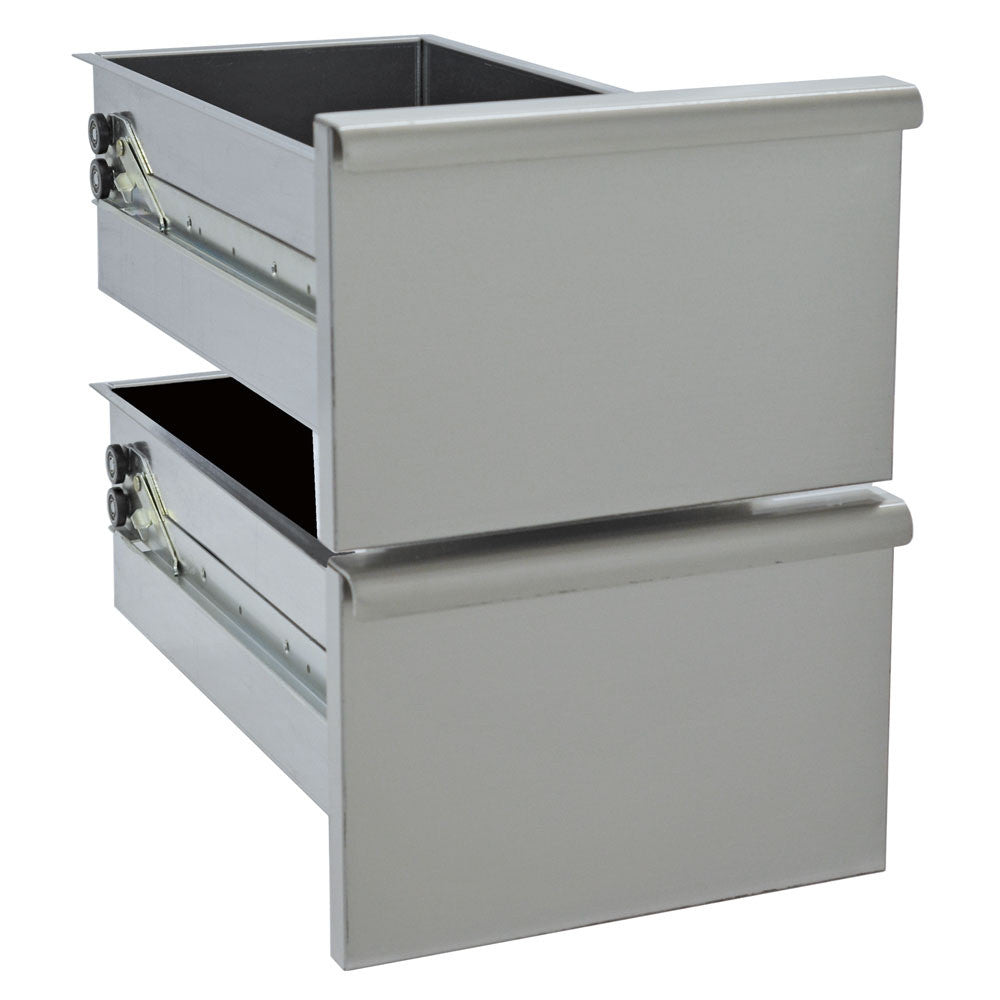 Kit bloc de 2 tiroirs - soubassement 300 mm - Diamond