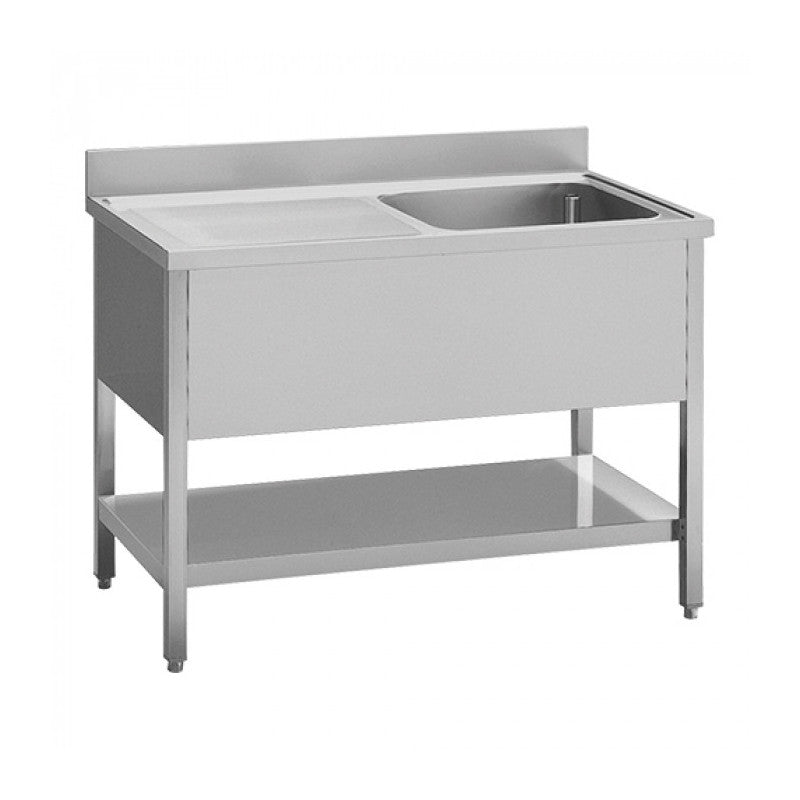 Table de pré-rinçage 120cm - Réf. 317123 - MULTINOX