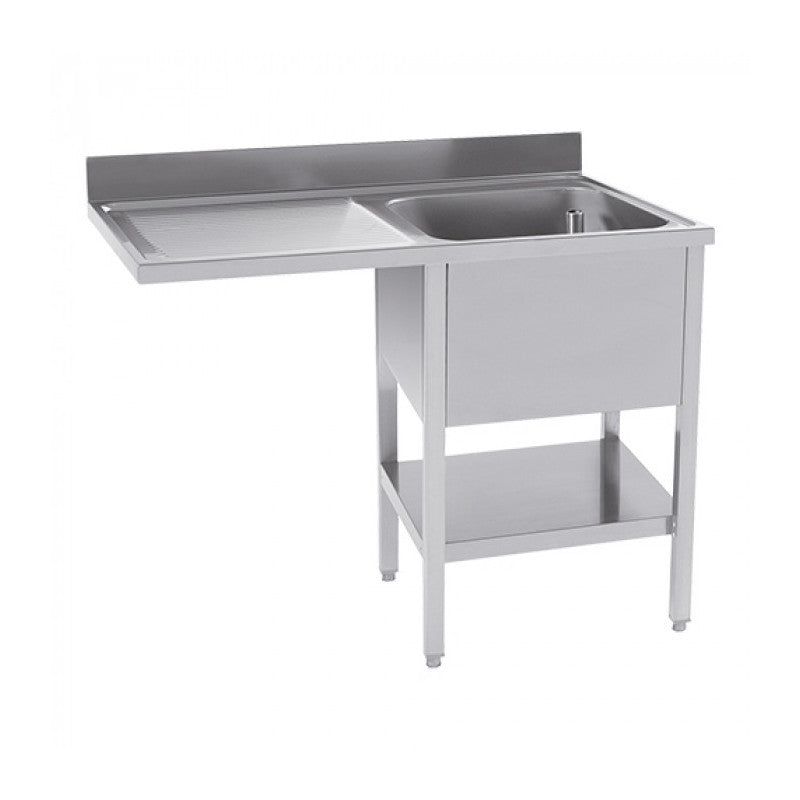Table de pré-rinçage 120cm - Réf. 317121 - MULTINOX