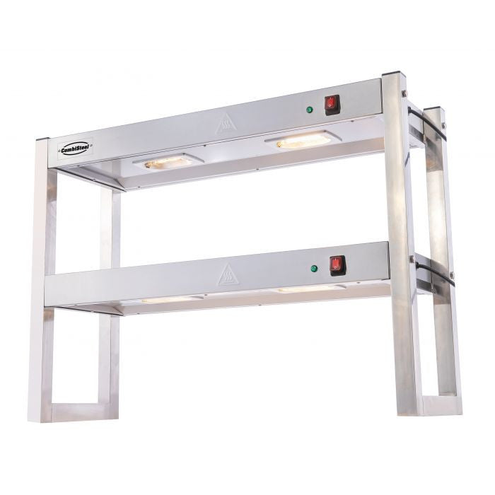 Etagère halogène chauffante 2 niveaux - Combisteel
