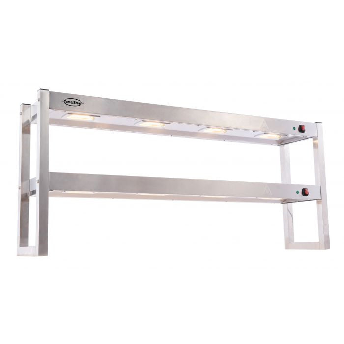 Etagère halogène chauffante 2 niveaux - Ref 7539.0055 - Combisteel