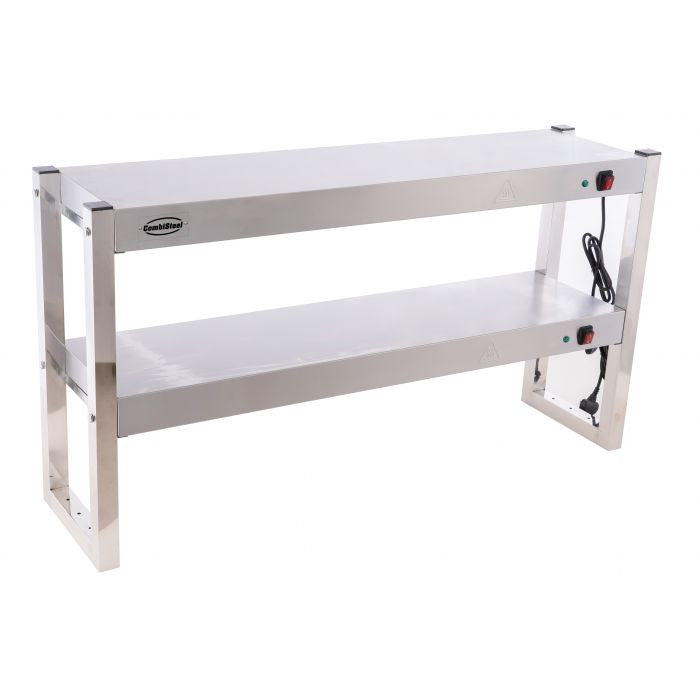 Etagère halogène chauffante 2 niveaux - Ref 7539.0050 - Combisteel
