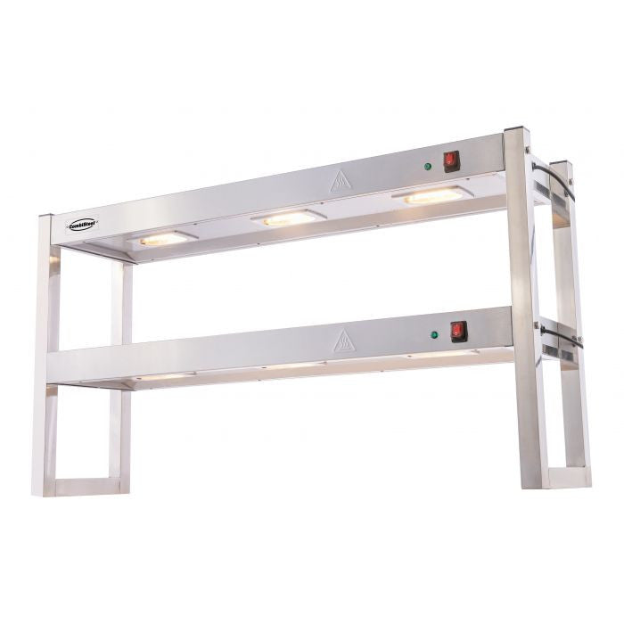 Etagère halogène chauffante 2 niveaux - Ref 7539.0050 - Combisteel