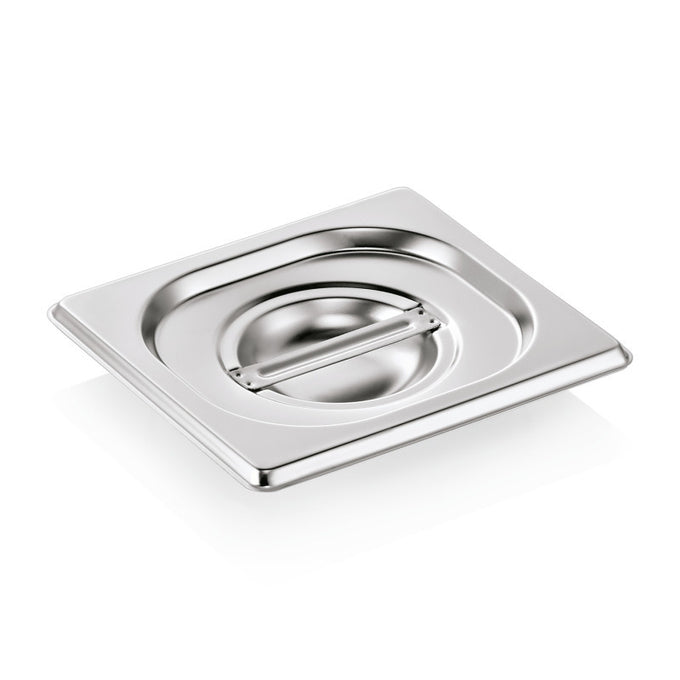 Couvercle inox à poignée standard GN1/6 - Diamond