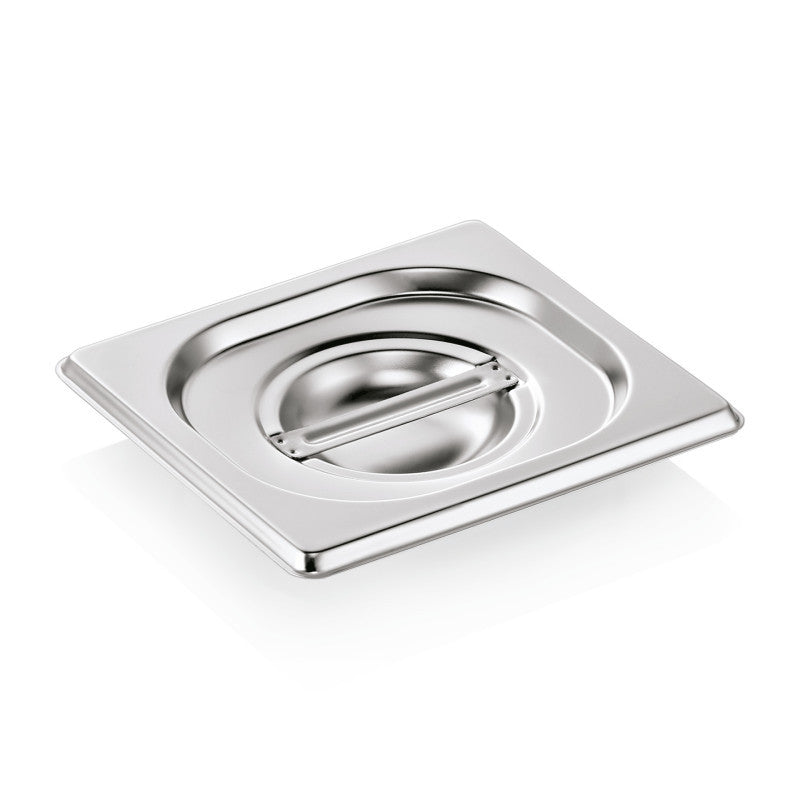 Couvercle inox à poignée standard GN1/6 - Diamond
