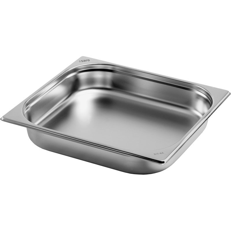 Bac inox h. 100mm gastronorm - cap. 9.1lt - Diamond