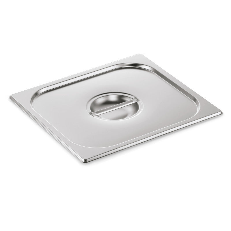 Couvercle inox à poignée standard GN 2/3 - Diamond