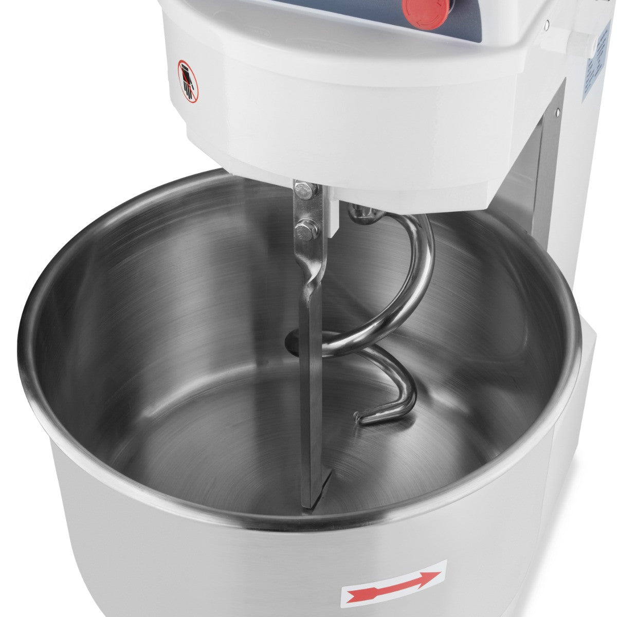 Pétrin professionnel 50L 32kg 2 vitesses - Pétrin à spirale puissant 2400 W Maxima - vue 9 - Pétrin à pâte pro CHR - Cuistéo