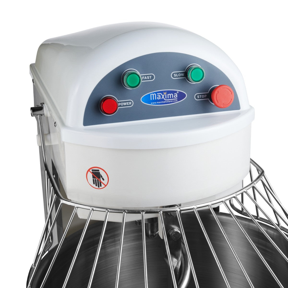 Pétrin professionnel 50L 32kg 2 vitesses - Pétrin à spirale puissant 2400 W Maxima - vue 11 - Pétrin à pâte pro CHR - Cuistéo