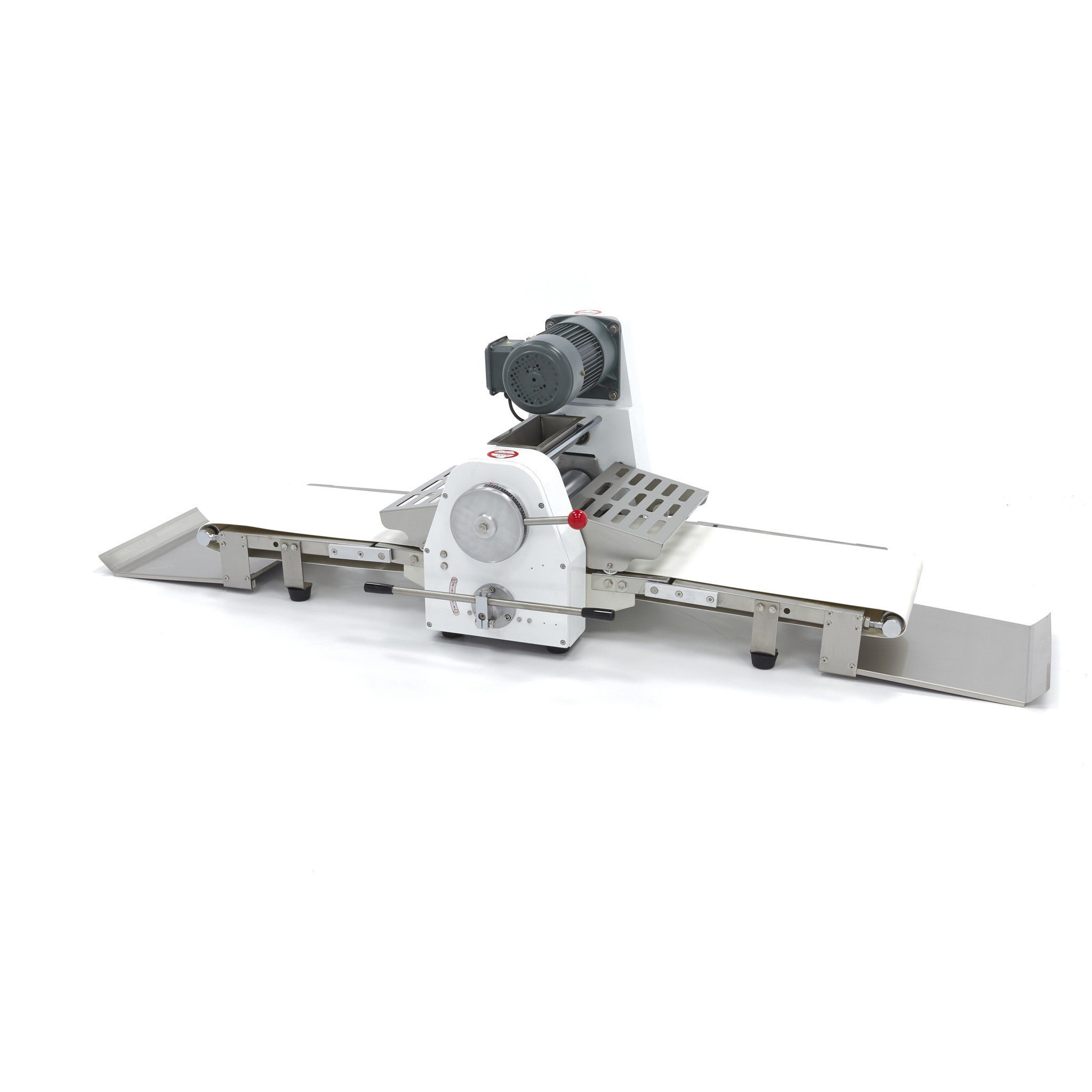 Laminoir à pâte professionnel 38 cm - Épaisseur réglable - Sur table - Idéal CHR inox 750 W Maxima - Laminoir à bande professionnel CHR - matériel cuisine pro - Cuistéo