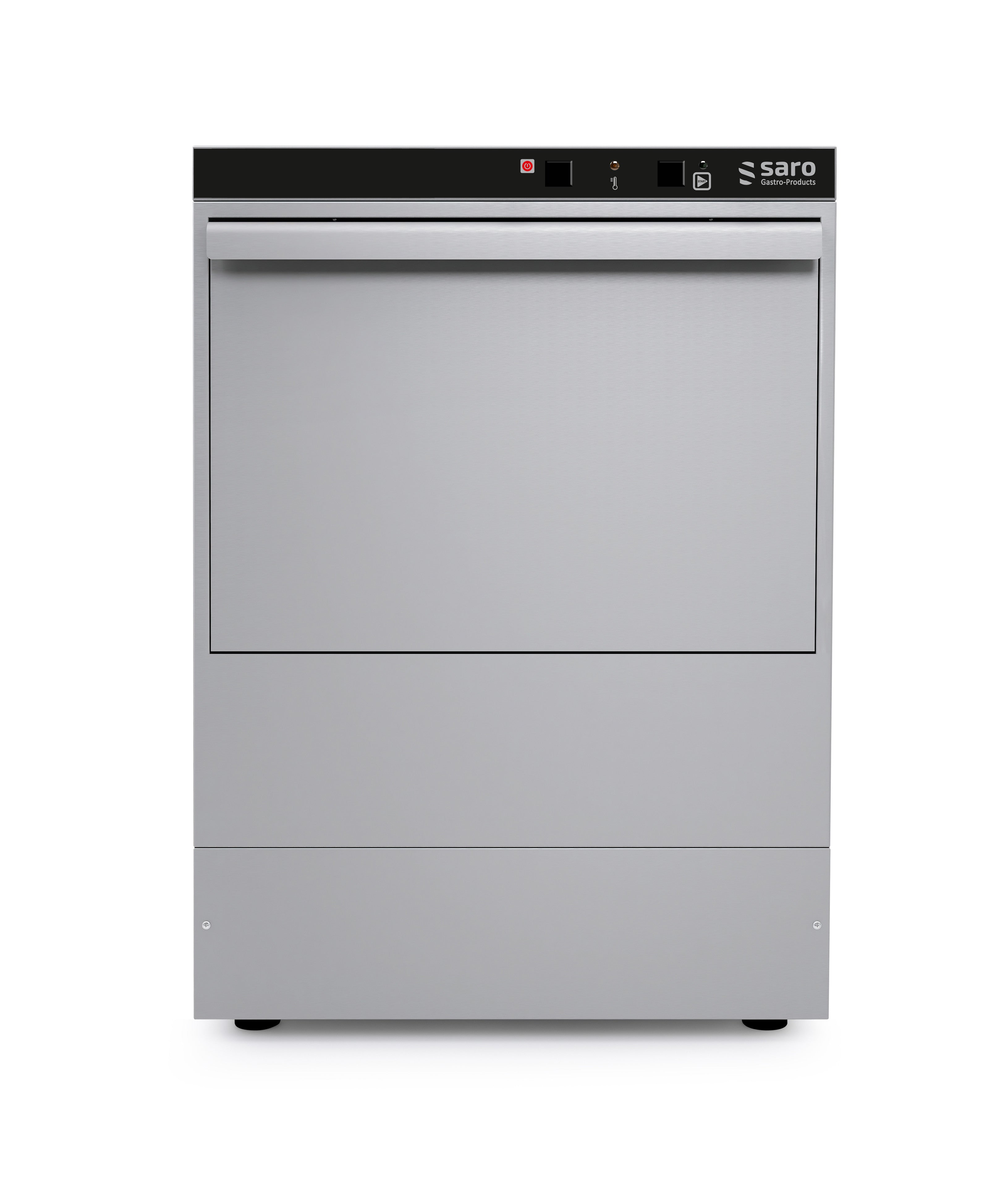 Lave-verre professionnel 350x350 mm - Cycle 120s - 2.6 kW - Double pompe - Efficacité - MÜNCHEN 2.1 L Saro - Lave-verre professionnel CHR - matériel cuisine pro - Cuistéo