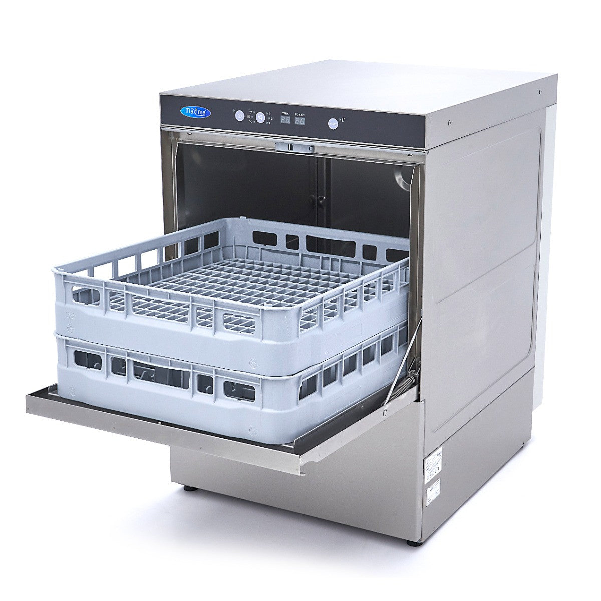 Lave-vaisselle encastrable - 50 x 60 cm - 400V 2.4 L 5600 W Maxima - vue 2 - Lave-vaisselle pro CHR - Cuistéo