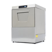 Lave-vaisselle encastrable - 50 x 50cm - avec vidange, distributeur de liquide de rinçage et de savon - écran digital 2.8 L 3600 W Maxima - Lave-vaisselle professionnel CHR - matériel cuisine pro - Cuistéo