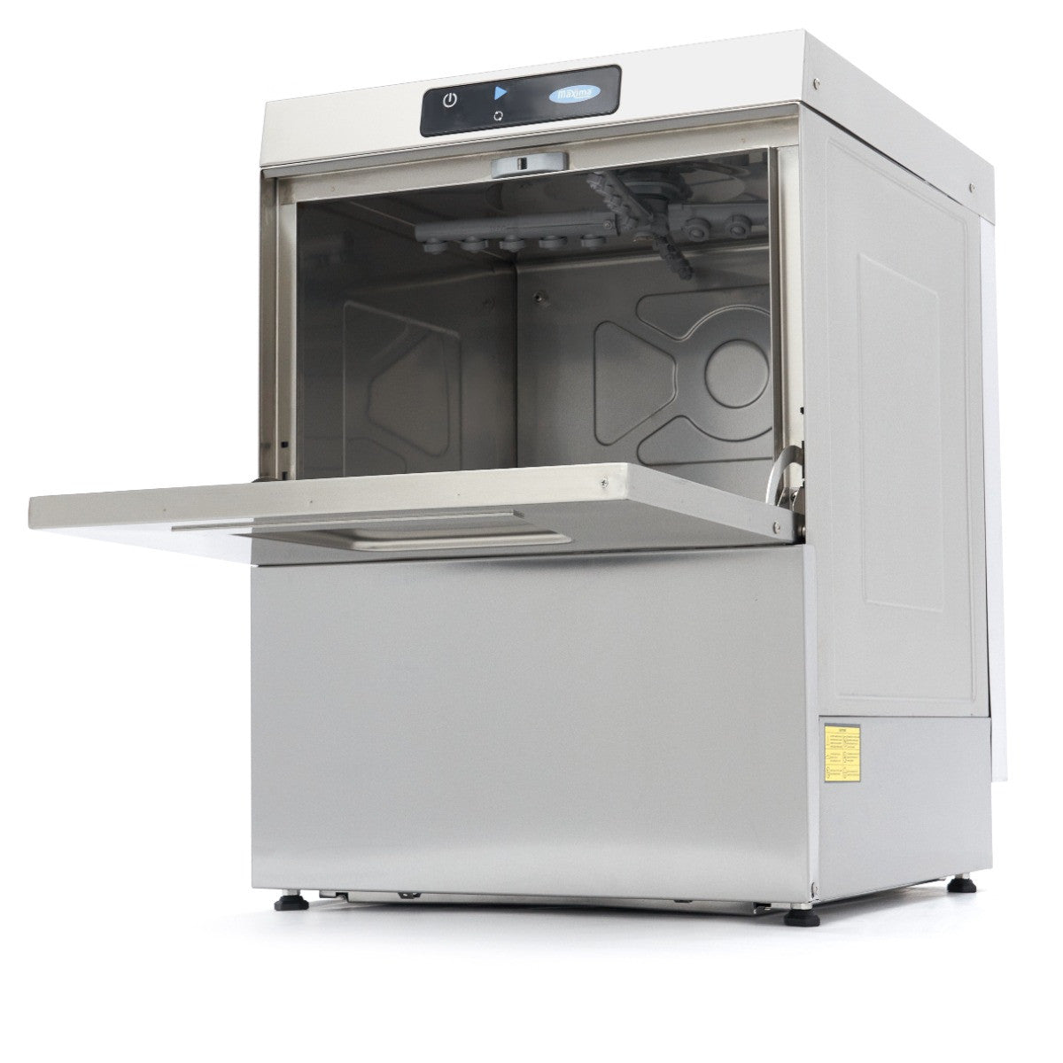 Lave-vaisselle encastrable - 50 x 50cm - avec vidange, distributeur de liquide de rinçage et de savon - écran digital 2.8 L 3600 W Maxima - vue 2 - Lave-vaisselle pro CHR - Cuistéo