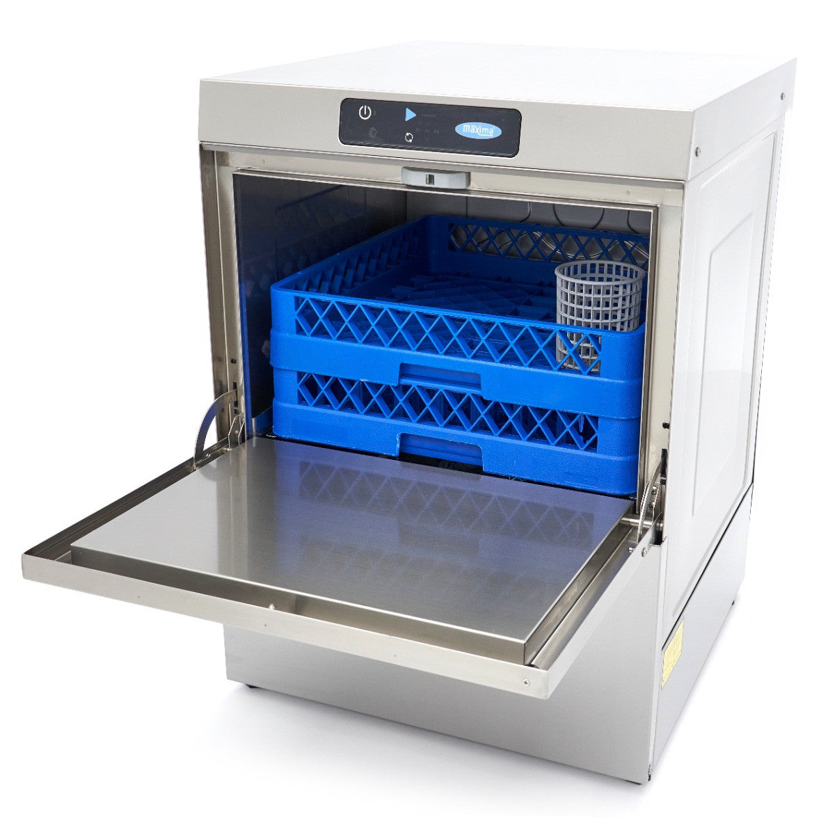 Lave-vaisselle encastrable - 50 x 50cm - avec vidange, distributeur de liquide de rinçage et de savon - écran digital 2.8 L 3600 W Maxima - vue 7 - Lave-vaisselle pro CHR - Cuistéo