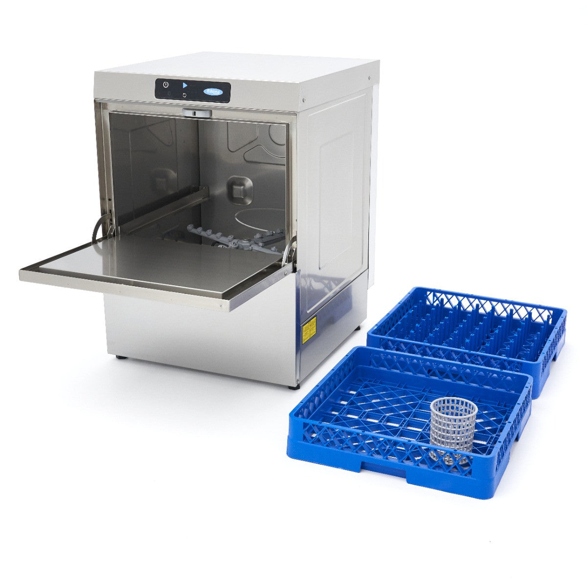 Lave-vaisselle encastrable - 50 x 50cm - avec vidange, distributeur de liquide de rinçage et de savon - écran digital 2.8 L 3600 W Maxima - vue 12 - Lave-vaisselle pro CHR - Cuistéo