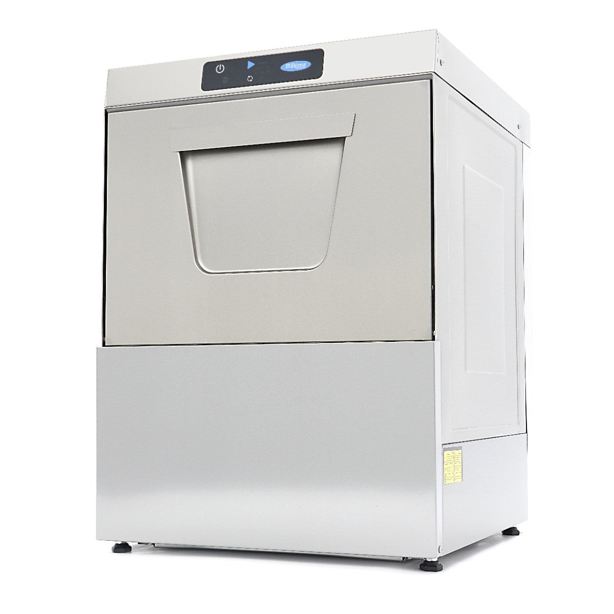 Lave-vaisselle encastrable - 50 x 50cm - avec système de vidange, distributeur de liquide de rinçage et de savon - É 2.8 L 5500 W Maxima - Lave-vaisselle professionnel CHR - matériel cuisine pro - Cuistéo