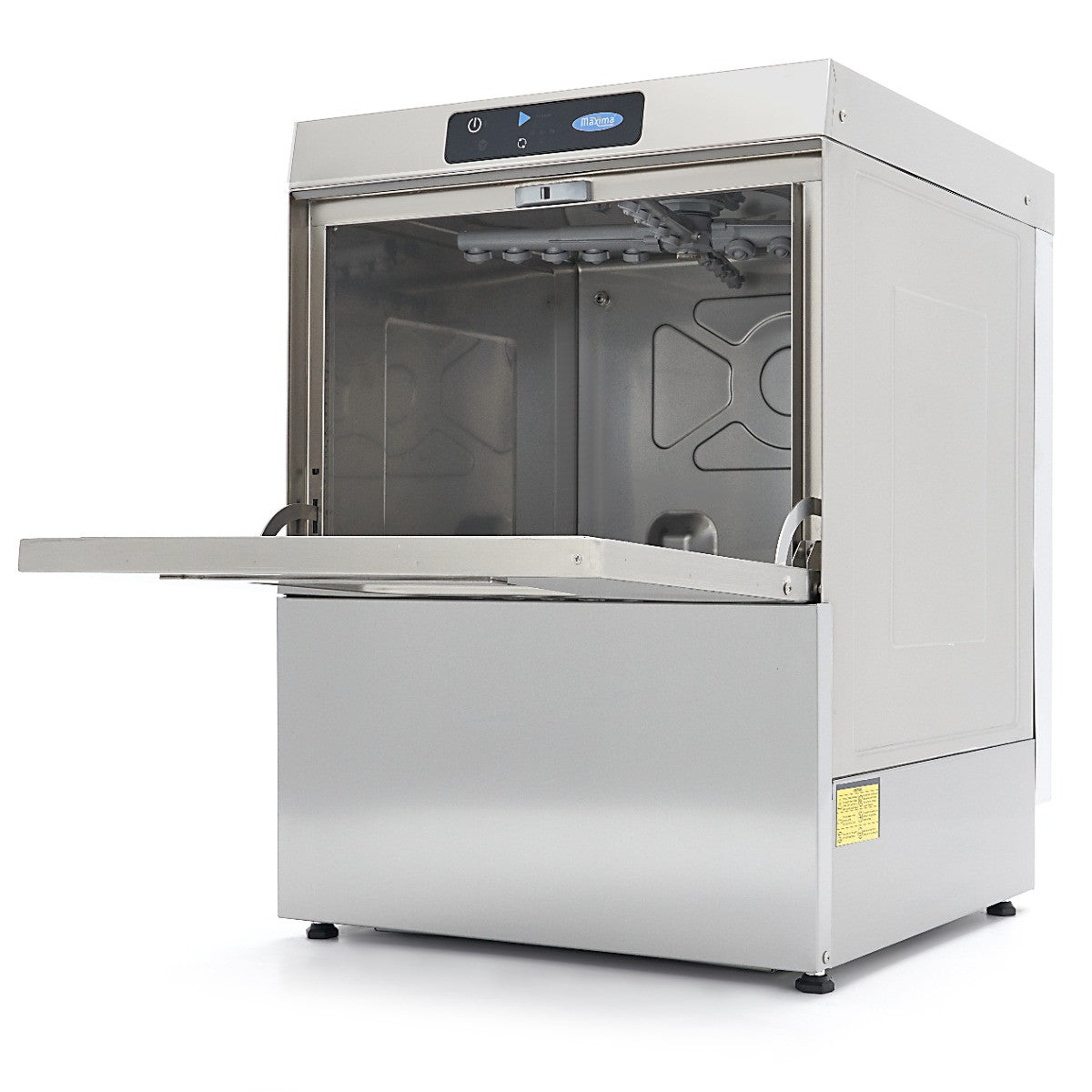Lave-vaisselle encastrable - 50 x 50cm - avec système de vidange, distributeur de liquide de rinçage et de savon - É 2.8 L 5500 W Maxima - vue 2 - Lave-vaisselle pro CHR - Cuistéo