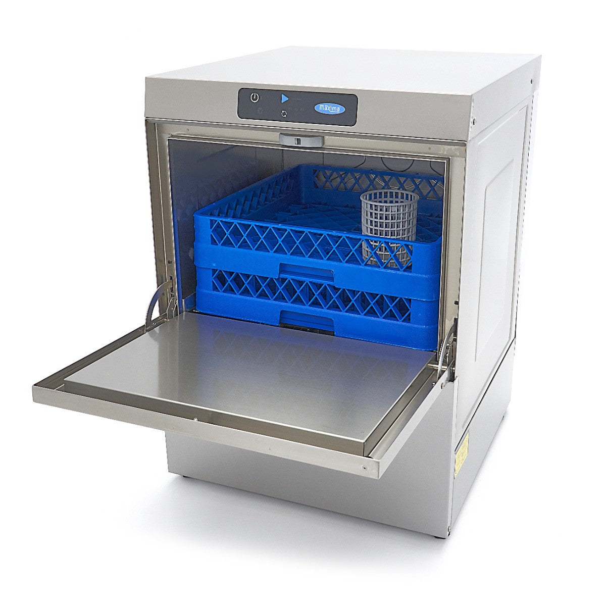 Lave-vaisselle encastrable - 50 x 50cm - avec système de vidange, distributeur de liquide de rinçage et de savon - É 2.8 L 5500 W Maxima - vue 7 - Lave-vaisselle pro CHR - Cuistéo