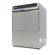 Lave-vaisselle professionnel 50x50cm 400V avec pompe de rinçage - Silencieux, rapide et économique 2.8 L 5560 W Maxima - Lave-vaisselle professionnel CHR - matériel cuisine pro - Cuistéo