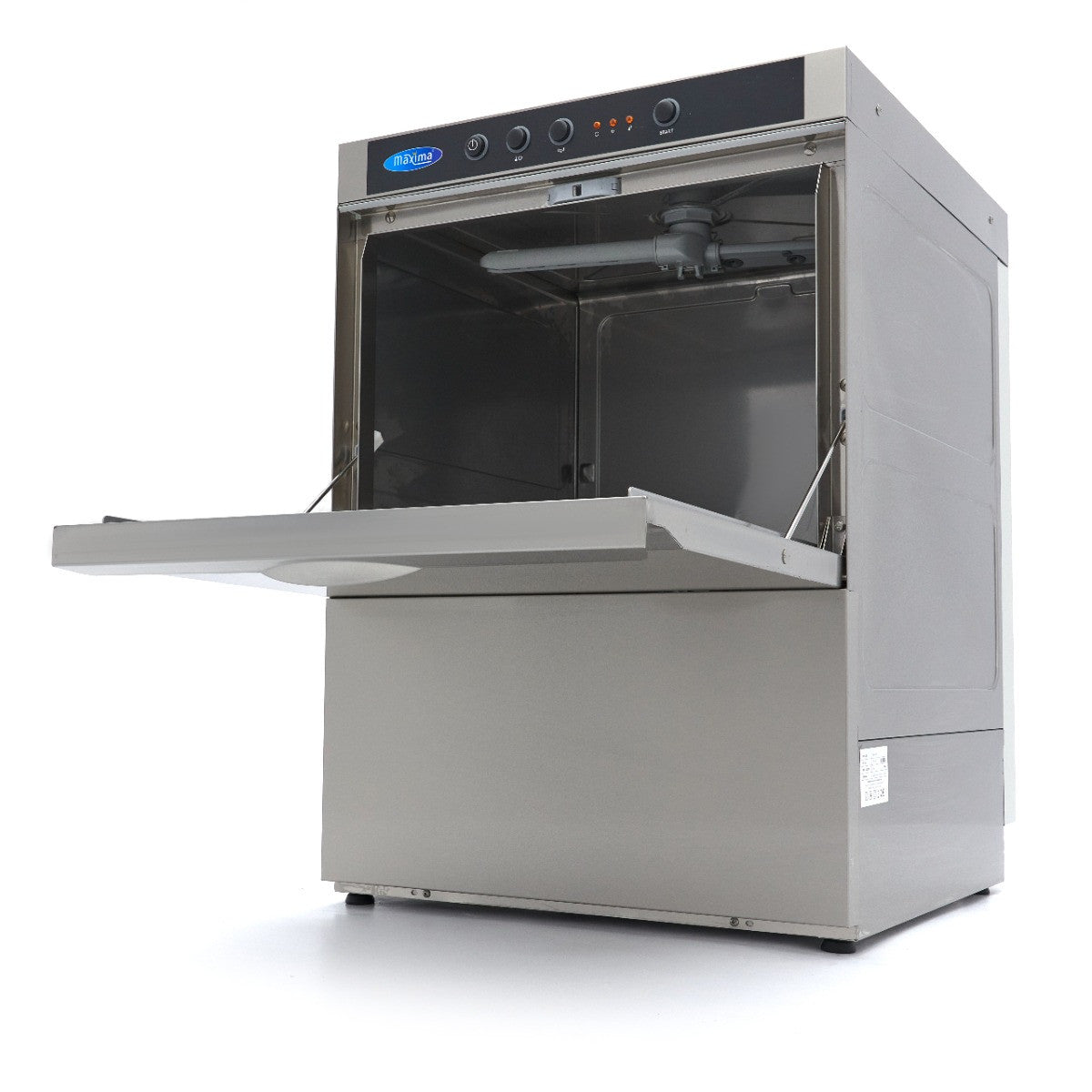 Lave-vaisselle professionnel 50x50cm 400V avec pompe de rinçage - Silencieux, rapide et économique 2.8 L 5560 W Maxima - vue 2 - Lave-vaisselle pro CHR - Cuistéo