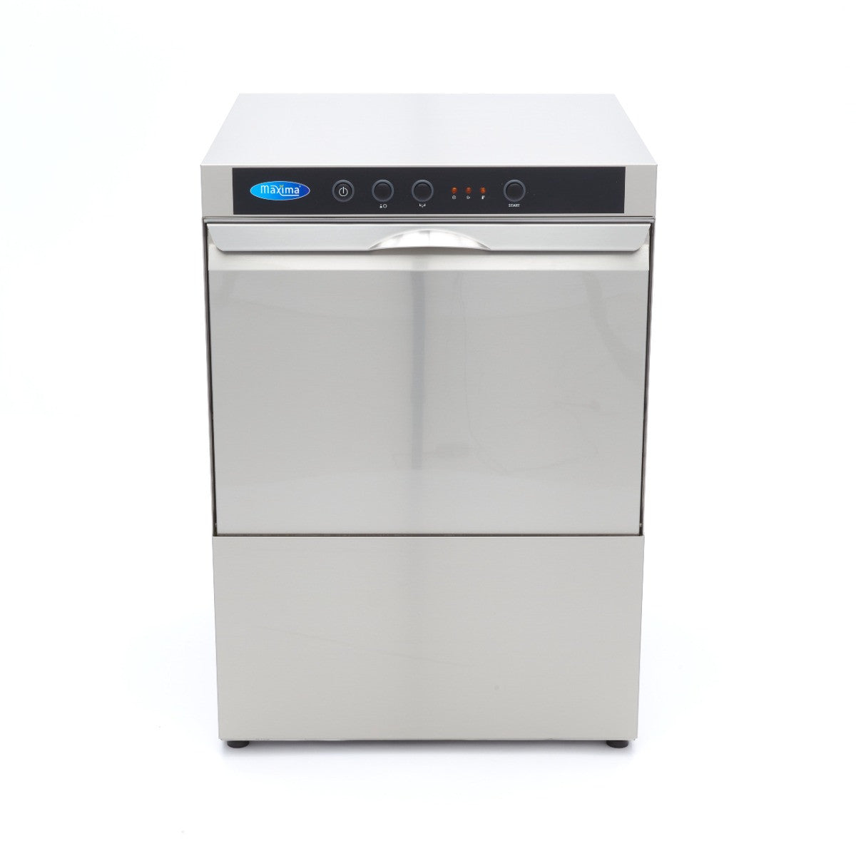Lave-vaisselle professionnel 50x50cm 400V avec pompe de rinçage - Silencieux, rapide et économique 2.8 L 5560 W Maxima - vue 3 - Lave-vaisselle pro CHR - Cuistéo