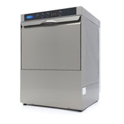 Lave-vaisselle 50x50 cm pro - 400V, silencieux, rapide, avec pompes de vidange, rinçage et savon 2.8 L 5560 W Maxima - Lave-vaisselle professionnel CHR - matériel cuisine pro - Cuistéo
