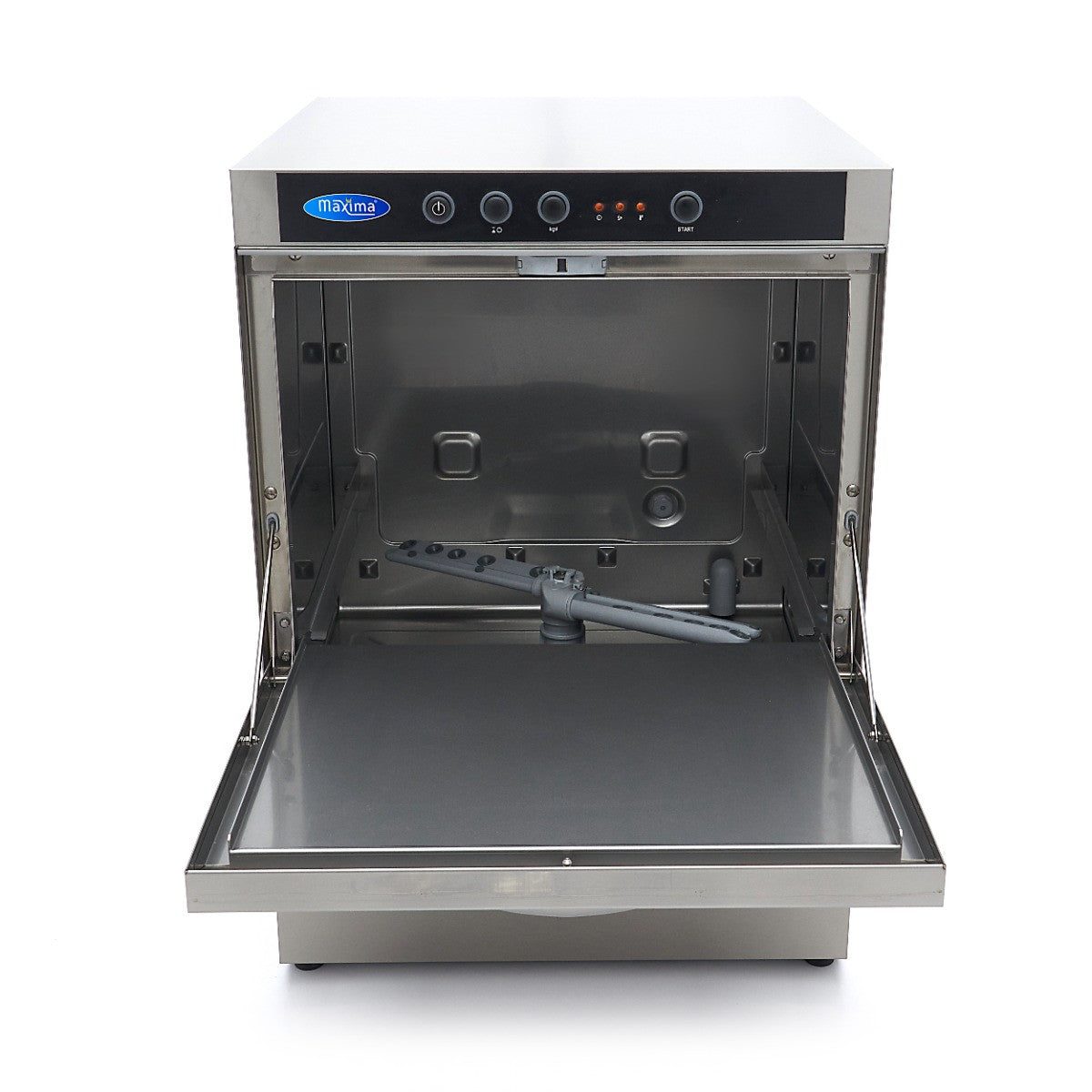 Lave-vaisselle encastrable 50x50 cm, pompes vidange/rinçage, 2,8L/cycle, silencieux 3560 W Maxima - vue 4 - Lave-vaisselle pro CHR - Cuistéo