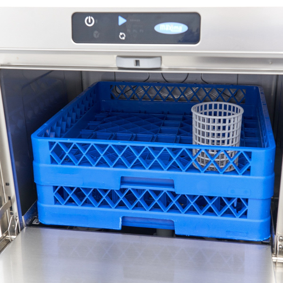 Lave-vaisselle encastrable - 50 x 50 cm - avec pompe de rinçage - Affichage numérique - 230V 2.8 L 3600 W Maxima - vue 8 - Lave-vaisselle pro CHR - Cuistéo