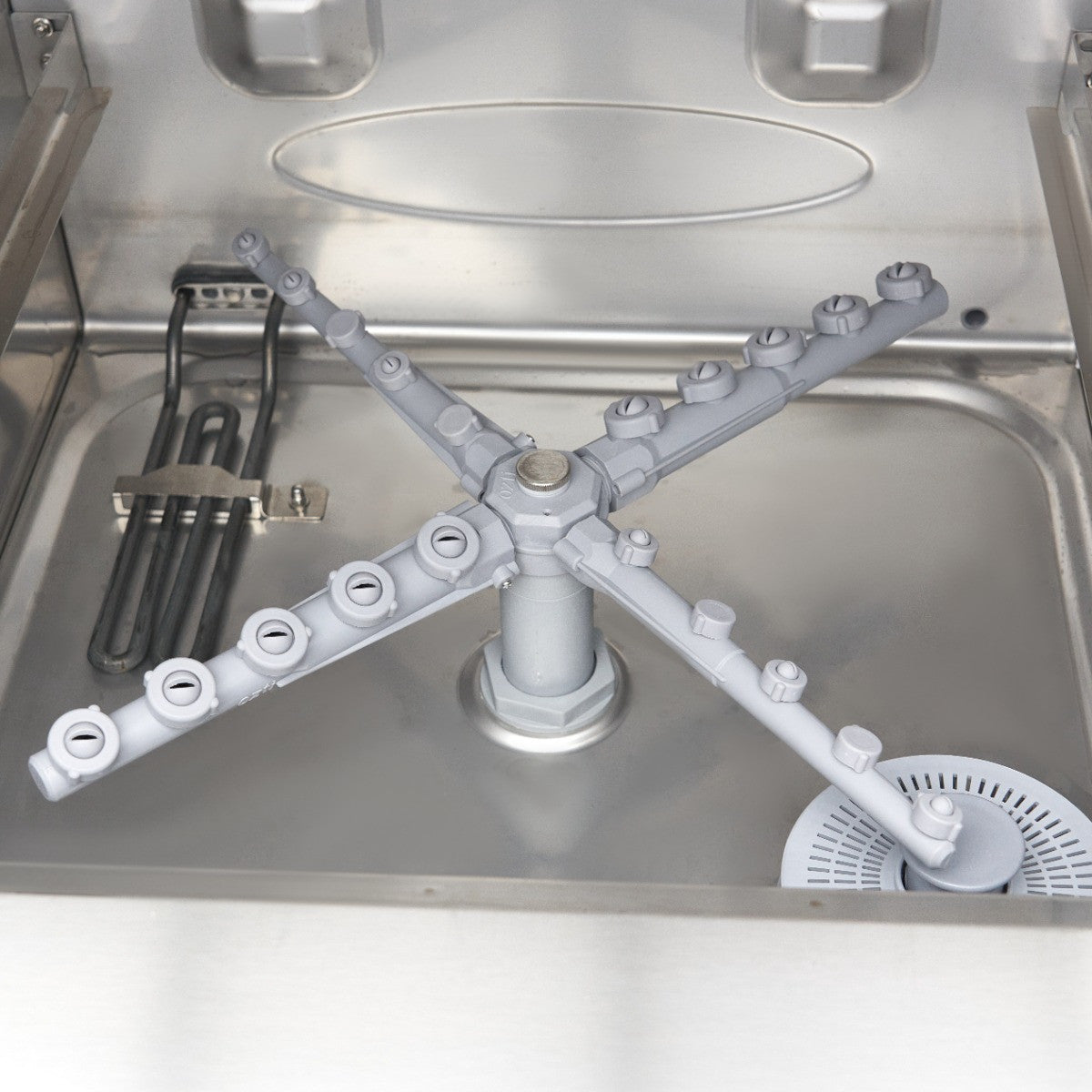 Lave-vaisselle encastrable - 50 x 50 cm - avec pompe de rinçage - Affichage numérique - 230V 2.8 L 3600 W Maxima - vue 11 - Lave-vaisselle pro CHR - Cuistéo