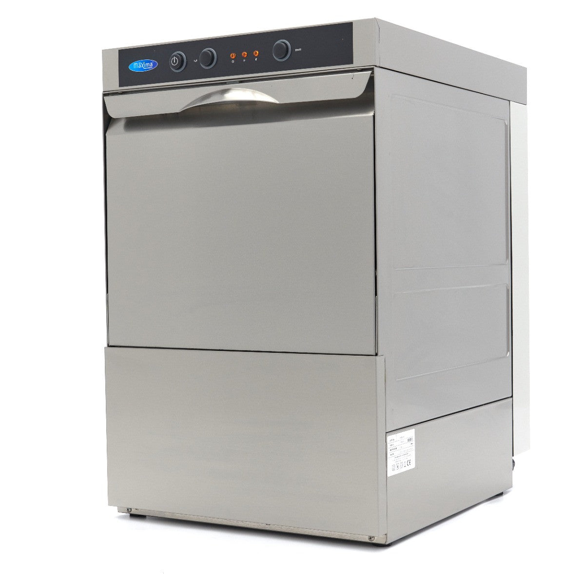 Lave-vaisselle encastrable - 40x40cm - Pompes intégrées - 230V 2.5 L 2850 W Maxima - Lave-verre professionnel CHR - matériel cuisine pro - Cuistéo