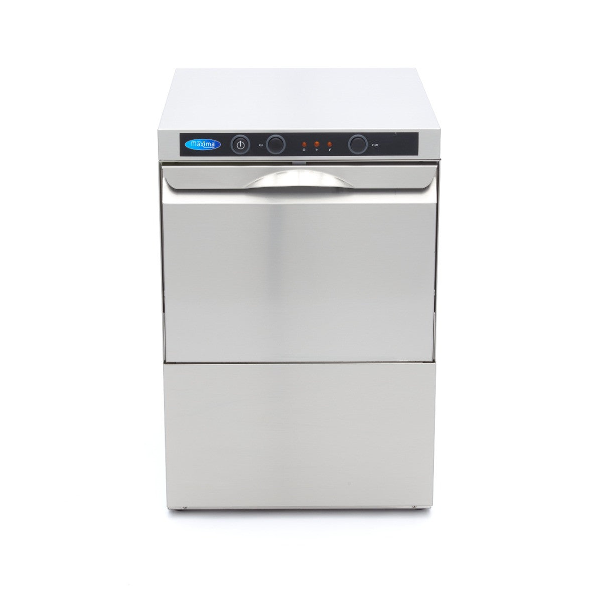 Lave-verres professionnel silencieux 35x35cm - Pompe de rinçage - Économie d'eau 2.5 L 2800 W Maxima - vue 3 - Lave-verre pro CHR - Cuistéo