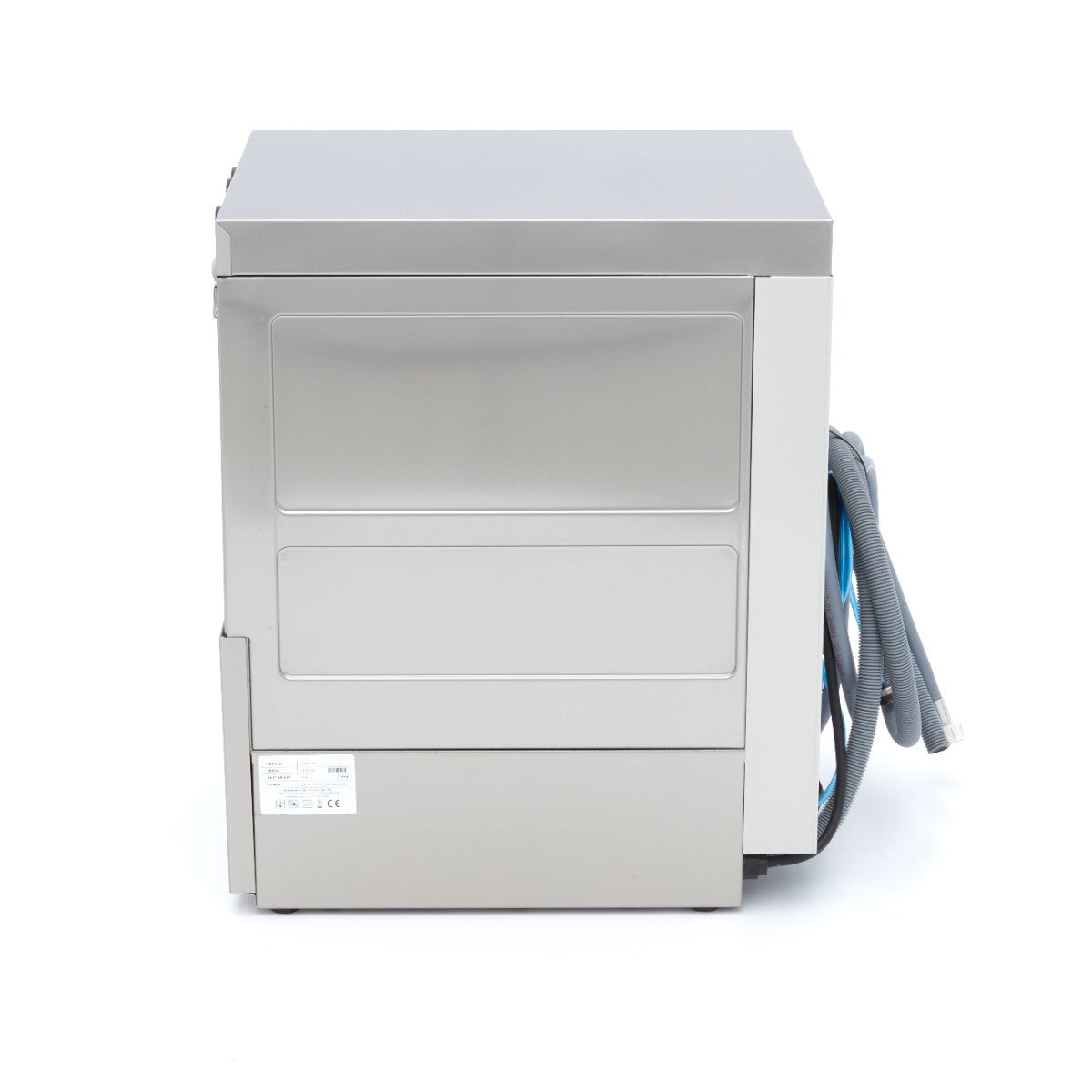 Lave-verres professionnel silencieux 35x35cm - Pompe de rinçage - Économie d'eau 2.5 L 2800 W Maxima - vue 5 - Lave-verre pro CHR - Cuistéo