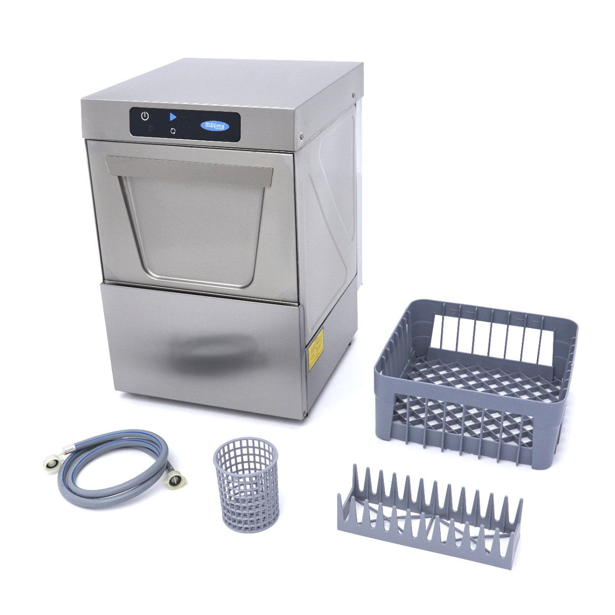 Lave-verres professionnel 35x35cm - Pompe de rinçage - Affichage numérique - Idéal bars et restaurants 2.5 L 3300 W Maxima - vue 11 - Lave-verre pro CHR - Cuistéo