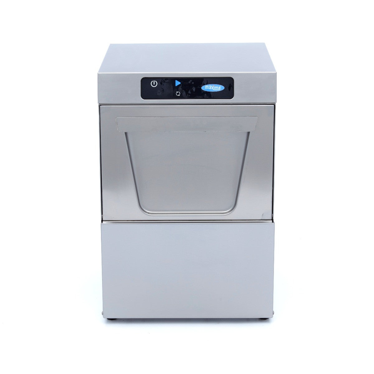 Lave-verres - 35 x 35 cm - avec drain, doseur de rinçage et distributeur de savon - Écran digital - 230V 2.5 L 3300 W Maxima - vue 3 - Lave-verre pro CHR - Cuistéo