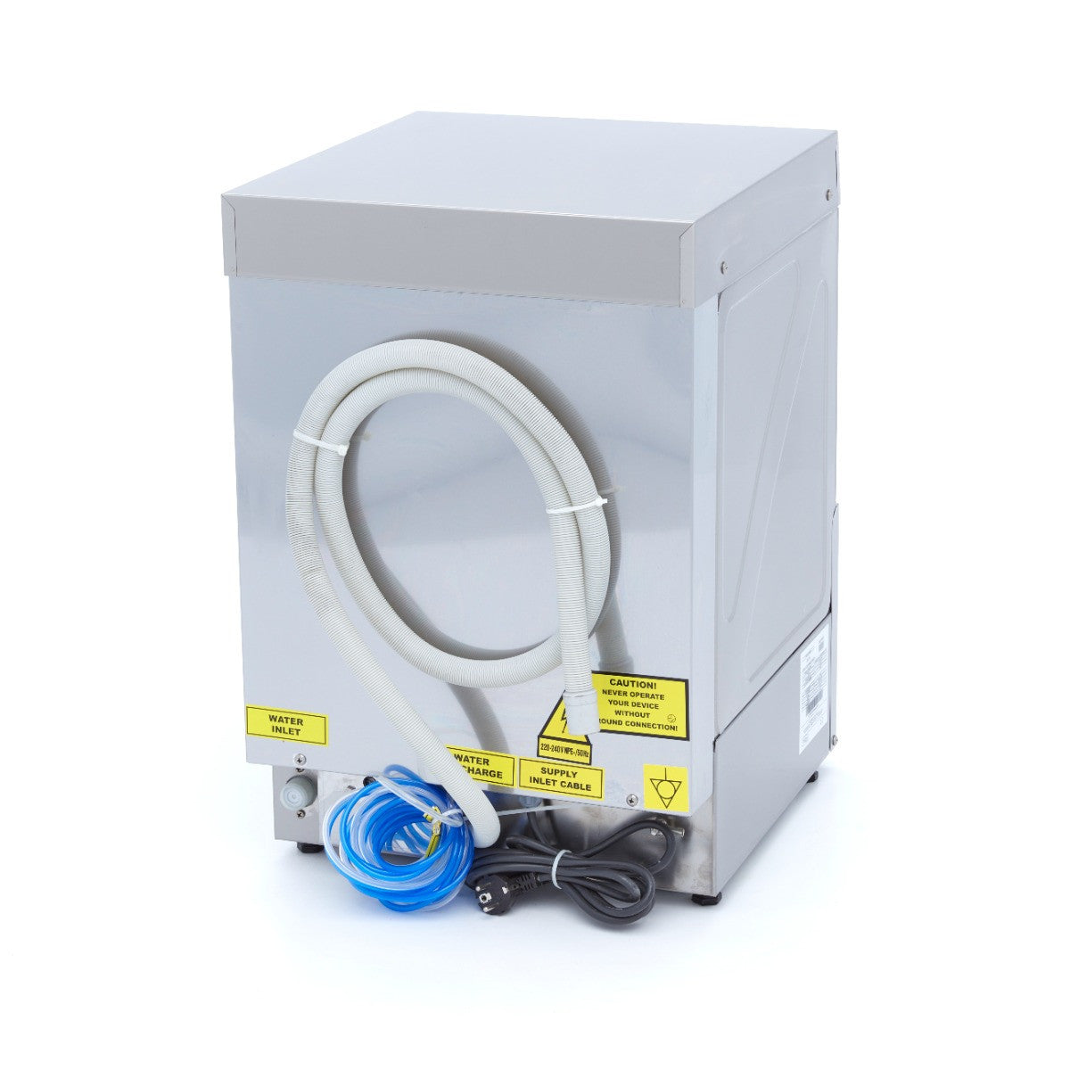 Lave-verres - 35 x 35 cm - avec drain, doseur de rinçage et distributeur de savon - Écran digital - 230V 2.5 L 3300 W Maxima - vue 6 - Lave-verre pro CHR - Cuistéo