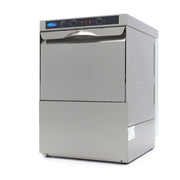 Lave-verres - 35 x 35 cm - avec drain, doseur de rinçage et distributeur de savon 2.5 L 2800 W Maxima - Lave-verre professionnel CHR - matériel cuisine pro - Cuistéo
