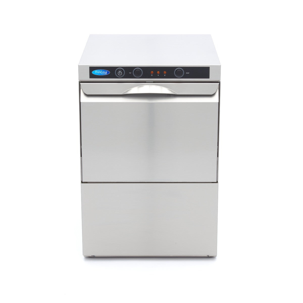 Lave-verres - 35 x 35 cm - avec drain, doseur de rinçage et distributeur de savon 2.5 L 2800 W Maxima - vue 3 - Lave-verre pro CHR - Cuistéo