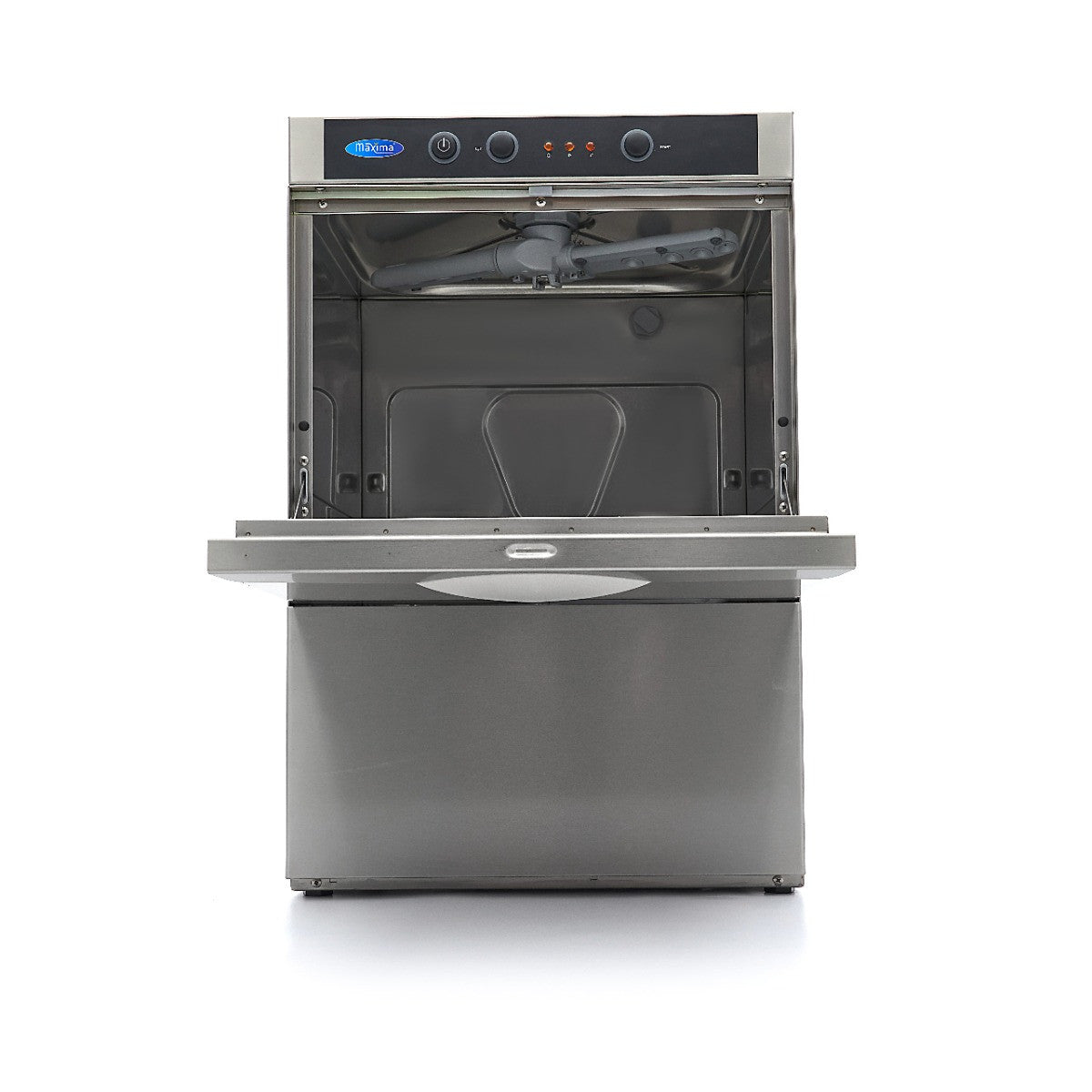 Lave-vaisselle sous-plan - 40 x 40cm - avec pompe de produit de rinçage - 230V inox 2.5 L 2850 W Maxima - vue 4 - Lave-verre pro CHR - Cuistéo